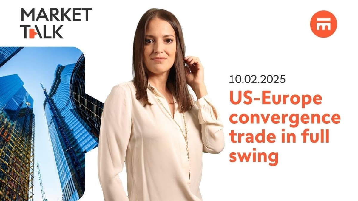 Image for US-Europe equities convergence trade is in full swing | MarketTalk: What’s up today? | Swissquote