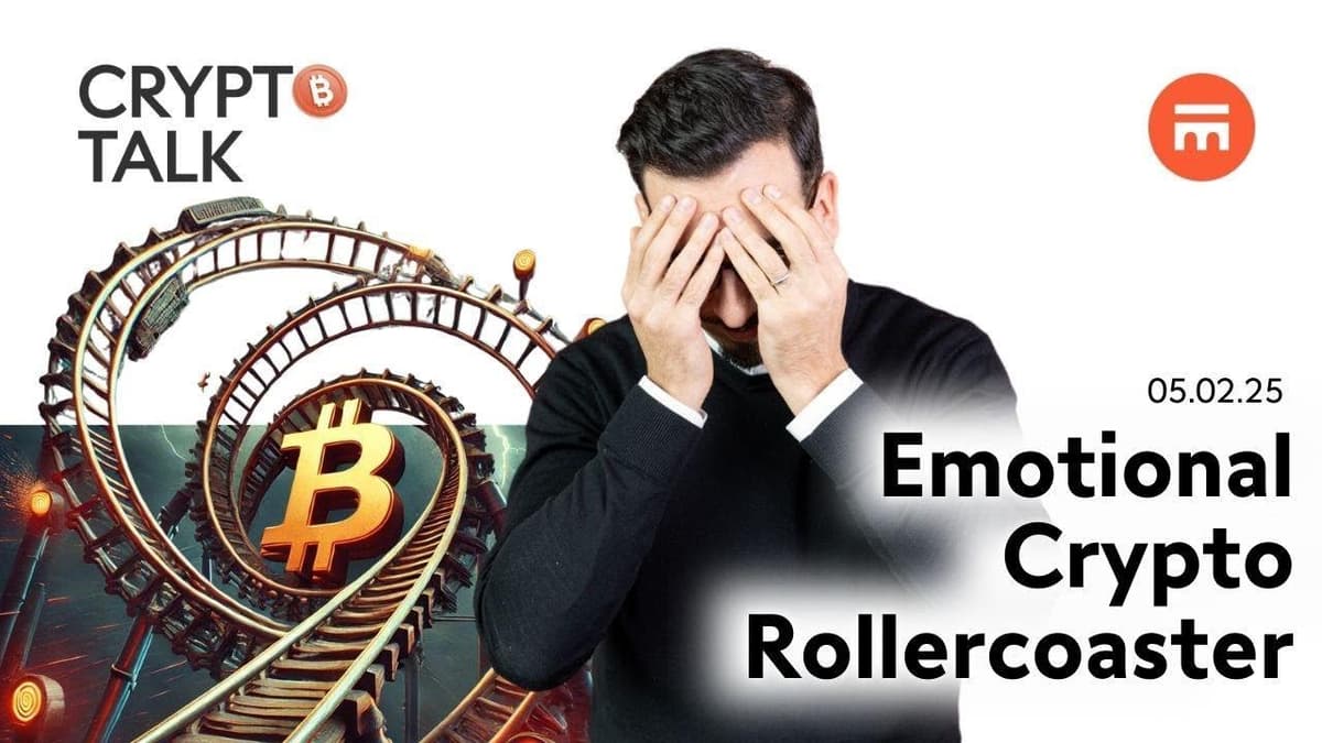 Image for Emotional up and down in the crypto markets | Crypto Talk | Swissquote