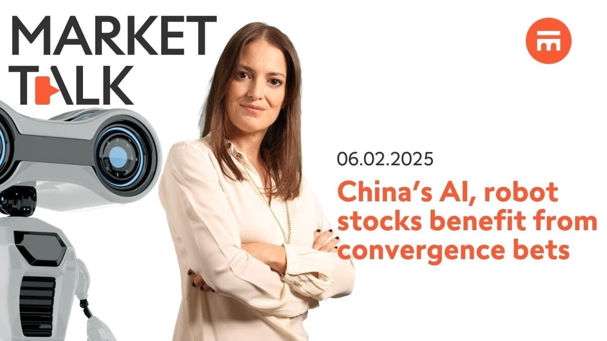 Image for Convergence bets for China's AI, robot stocks building up | MarketTalk: What’s up today? |Swissquote