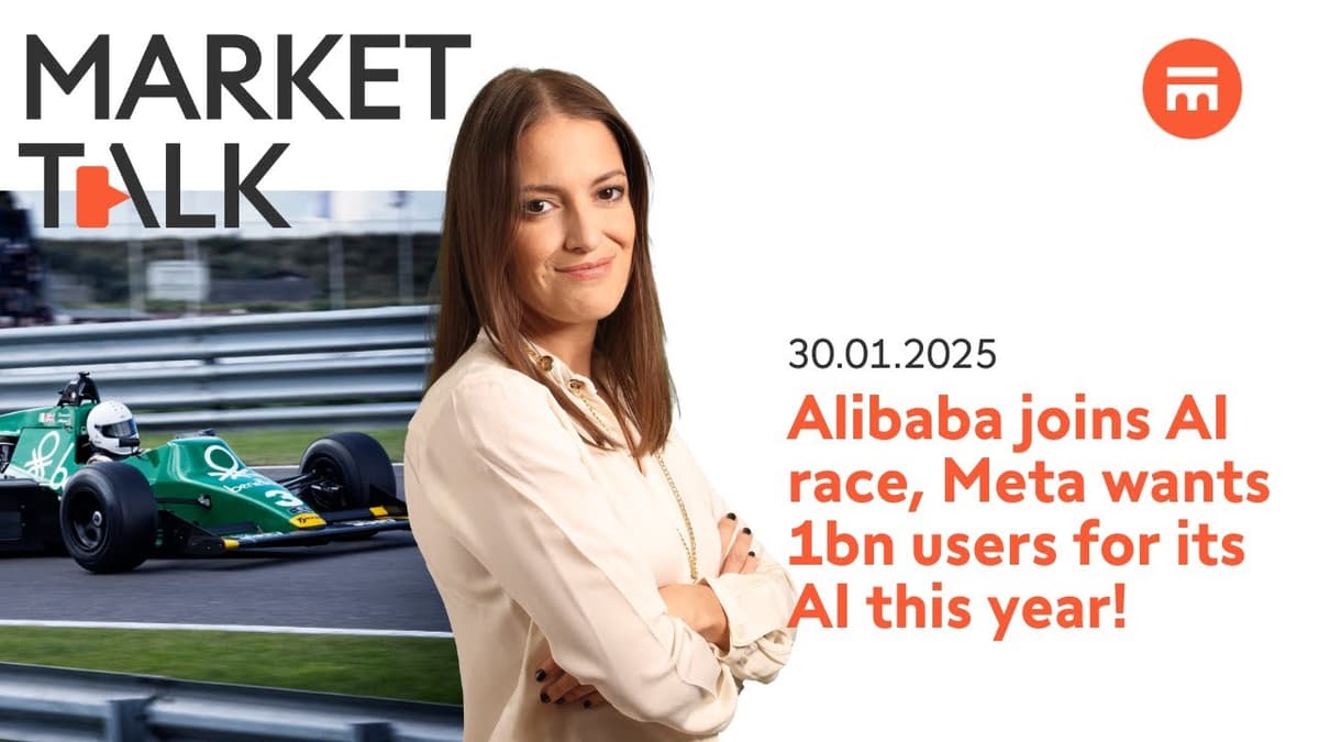 Image for Alibaba enters AI race, Meta to bring its AI to bn users | MarketTalk: What’s up today?| Swissquote