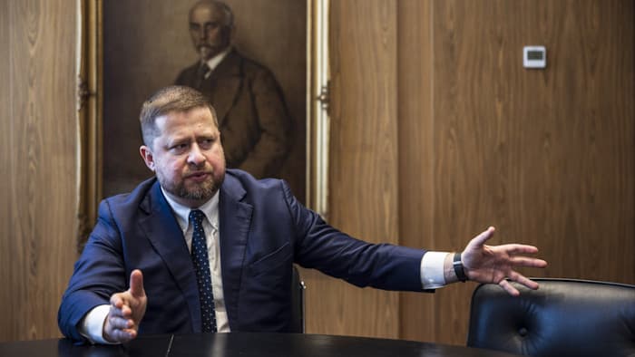 Image for Czech central bank head wants it to buy billions of euros in bitcoin