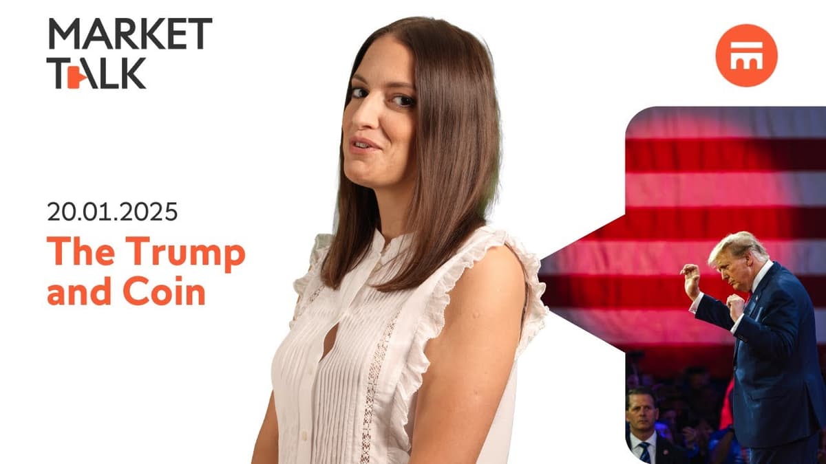 Image for The Trump and Coin | MarketTalk: What’s up today? | Swissquote