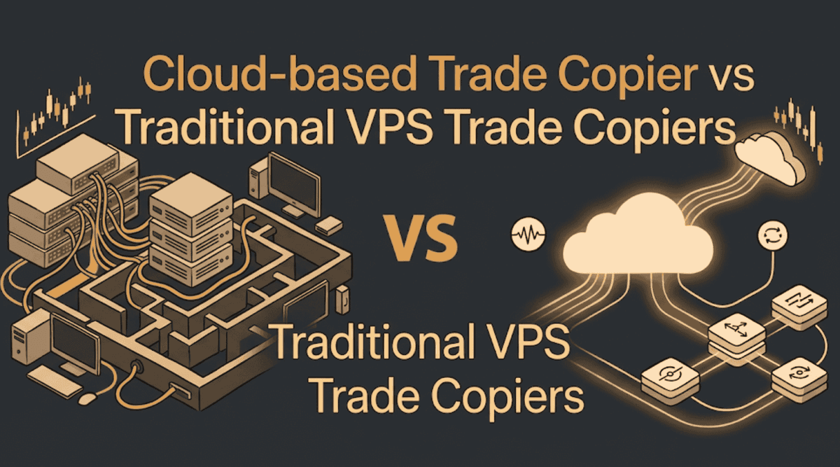 Image for How does a modern, cloud-based trade copier differ from traditional VPS-based trade copiers?