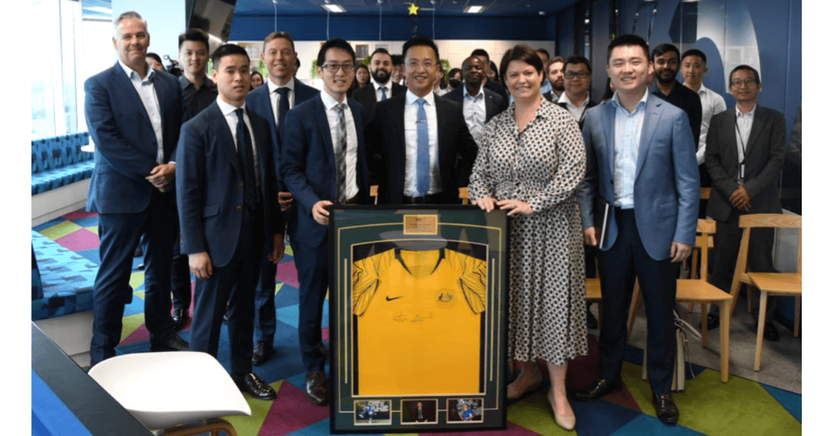 Willoughby City Council Mayor Tanya Taylor Visits ACY Securities Head Office