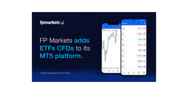 FP Markets adds ETFs CFDs to its MT5 platform