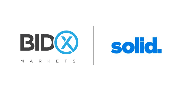 BidX Markets Receives Investment from Solid to Launch Strategic Partnership