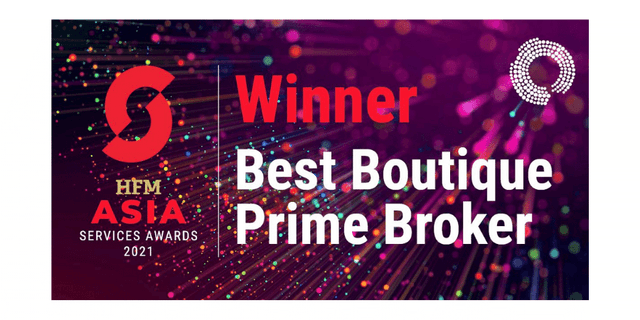 Invast Global Awarded 'Best Boutique Prime Broker' - HFM ASIA Service Awards 2021