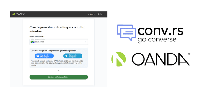 OANDA partners with CONVRS to 'revolutionise' account opening process