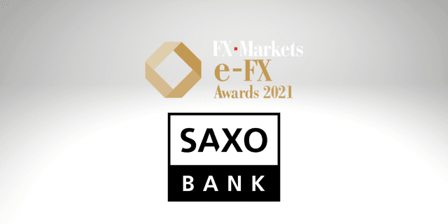 Saxo Bank wins Best Prime-of-Prime Broker and Best Retail FX Platform at the FX Markets e-FX awards 2021