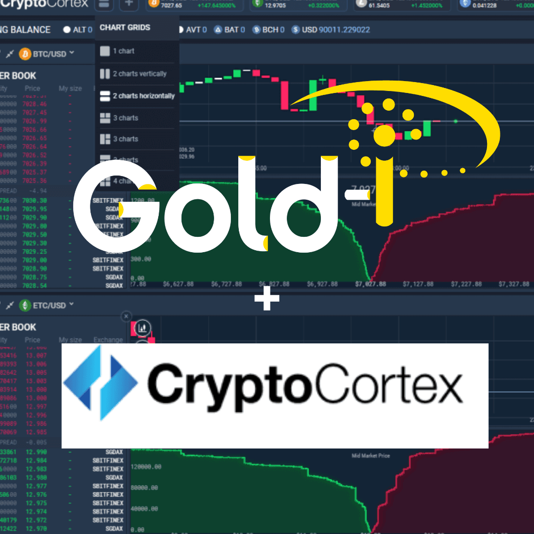 Gold-i Integrates with CryptoCortex