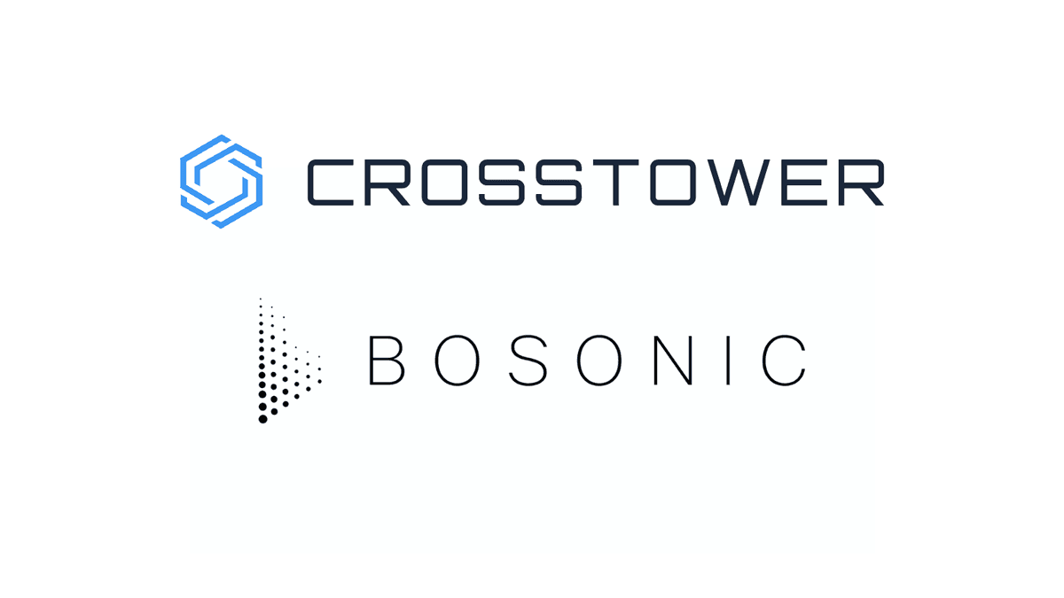 CrossTower and Bosonic eliminate need for customers to custody assets with exchanges