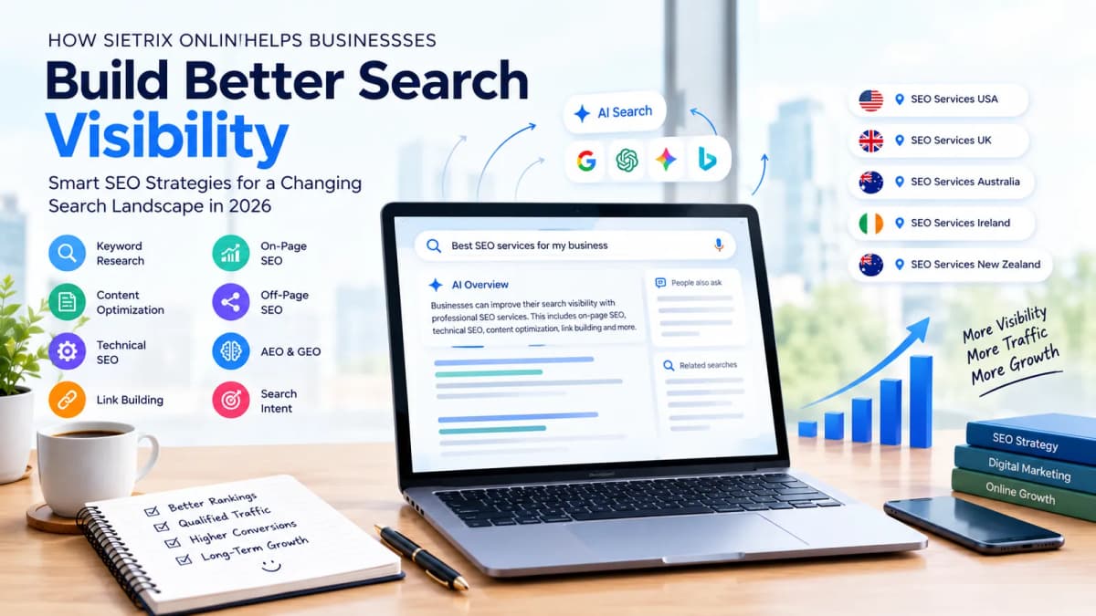 Image for How Sietrix Online Helps Businesses Build Better Search Visibility