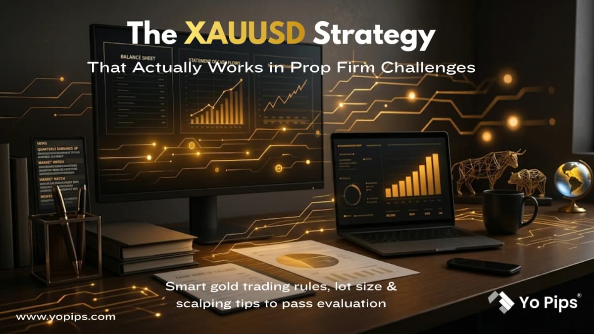 Image for XAUUSD Trading Strategy for Prop Firm Challenges — What Works