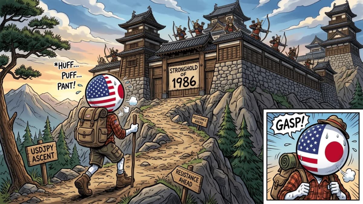 Image for Will 1986's Highs Mark the End of a Strong USDJPY? - Alchemy Markets