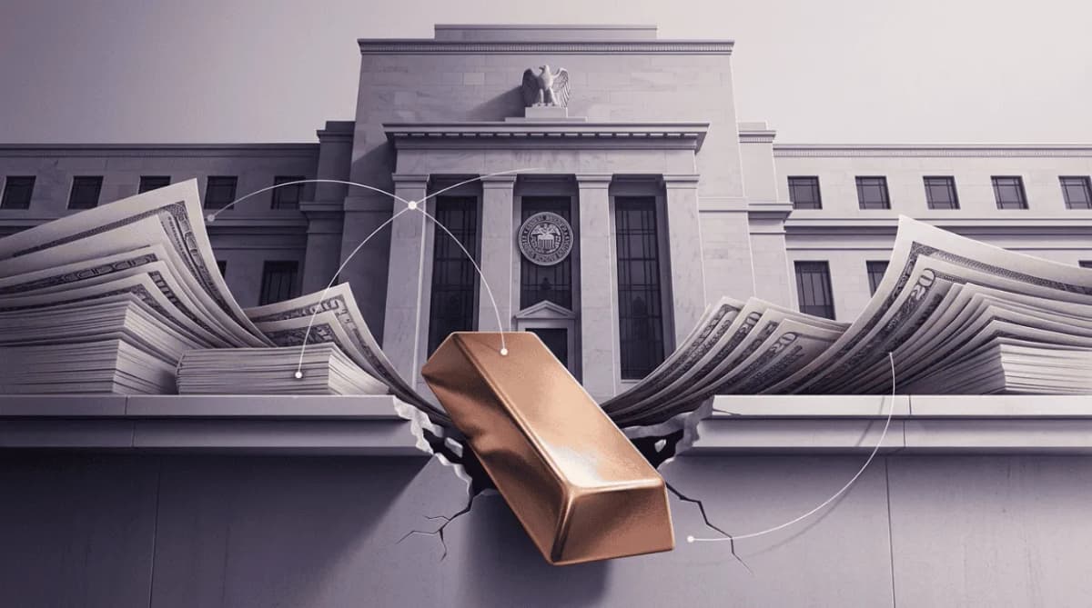 Image for Gold, the Fed and the U.S. Debt Trap - Alchemy Markets