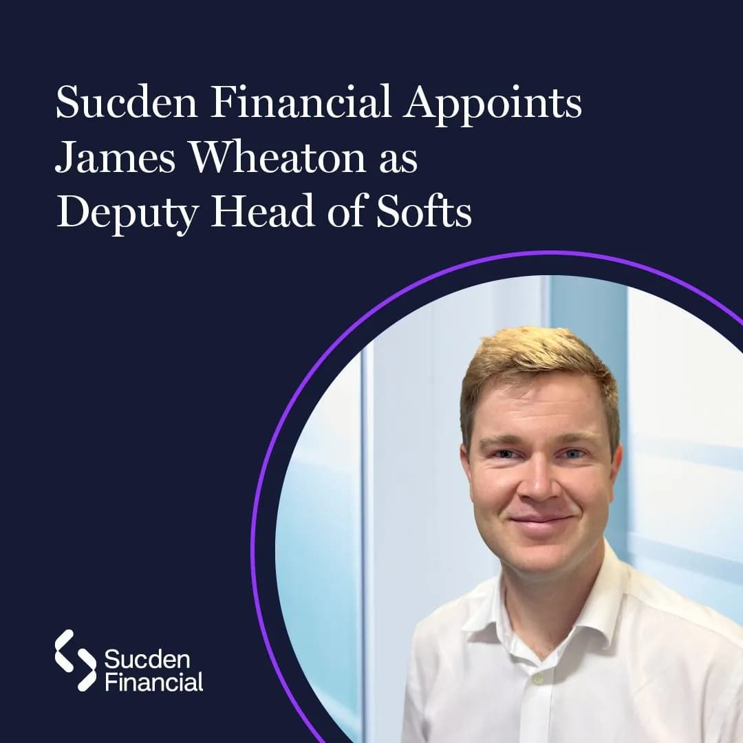 Image for Sucden Financial Appoints James Wheaton as Deputy Head of Softs