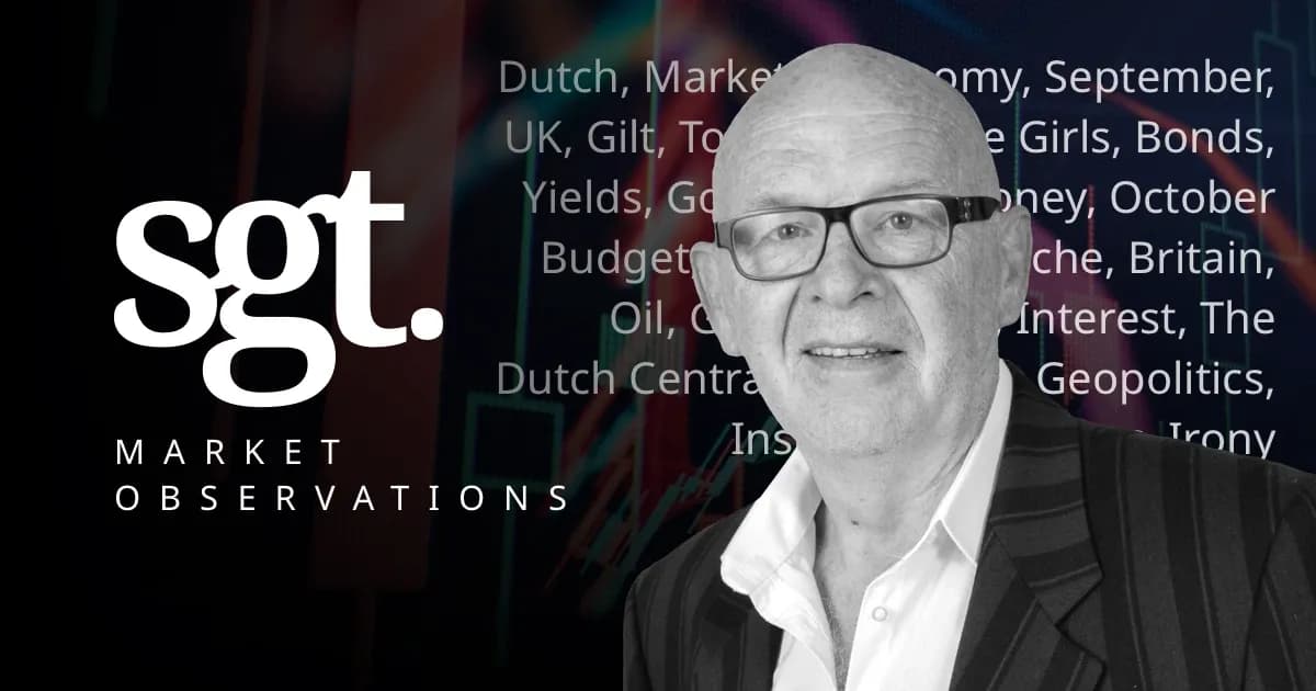 Image for When Gilts Go Bonkers and the Dutch Send Their Gold to London - SGT Markets