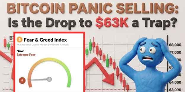 Bitcoin Panic Selling: Is the Drop to $63K a Trap? Bitcoin Panic Selling: Is the Drop to $63K a Trap?
