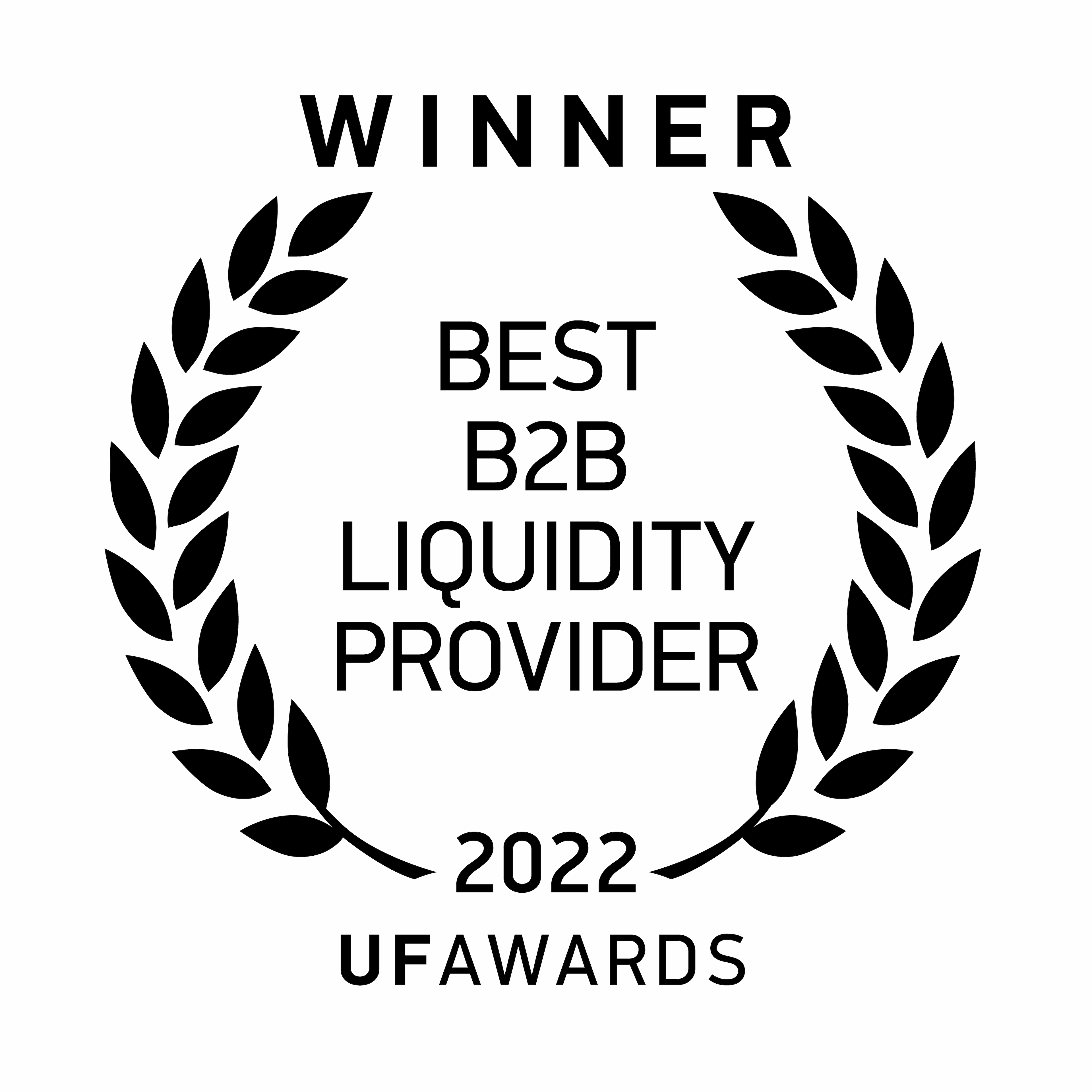 Finalto award: Best B2B Liquidity Provider 