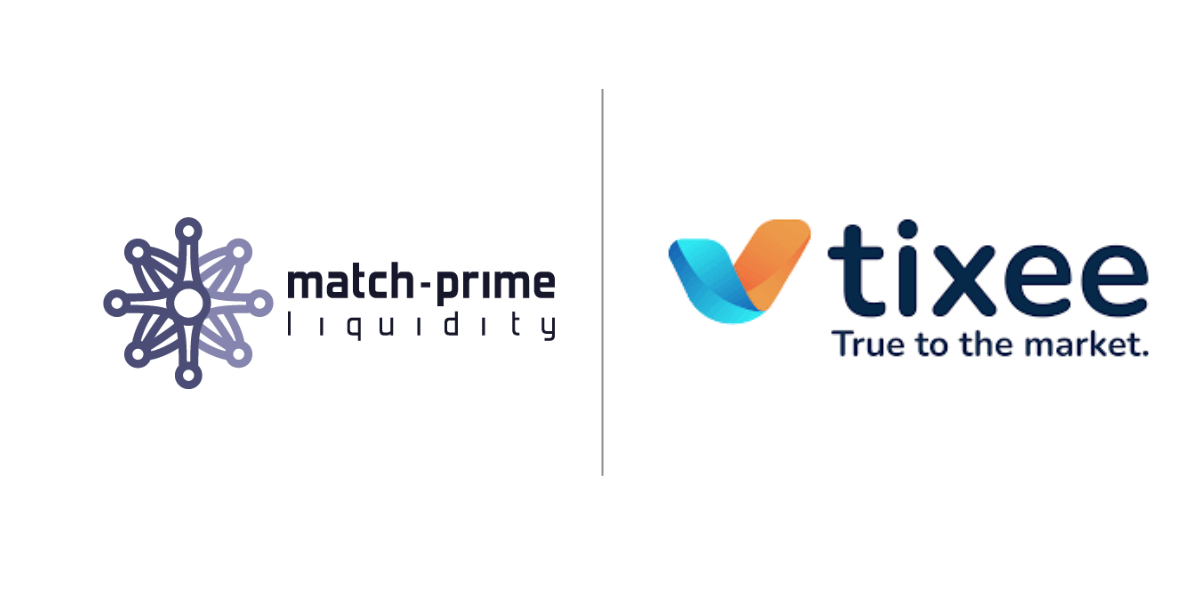 Tixee adds Match-Prime Liquidity as its Liquidity Provider
