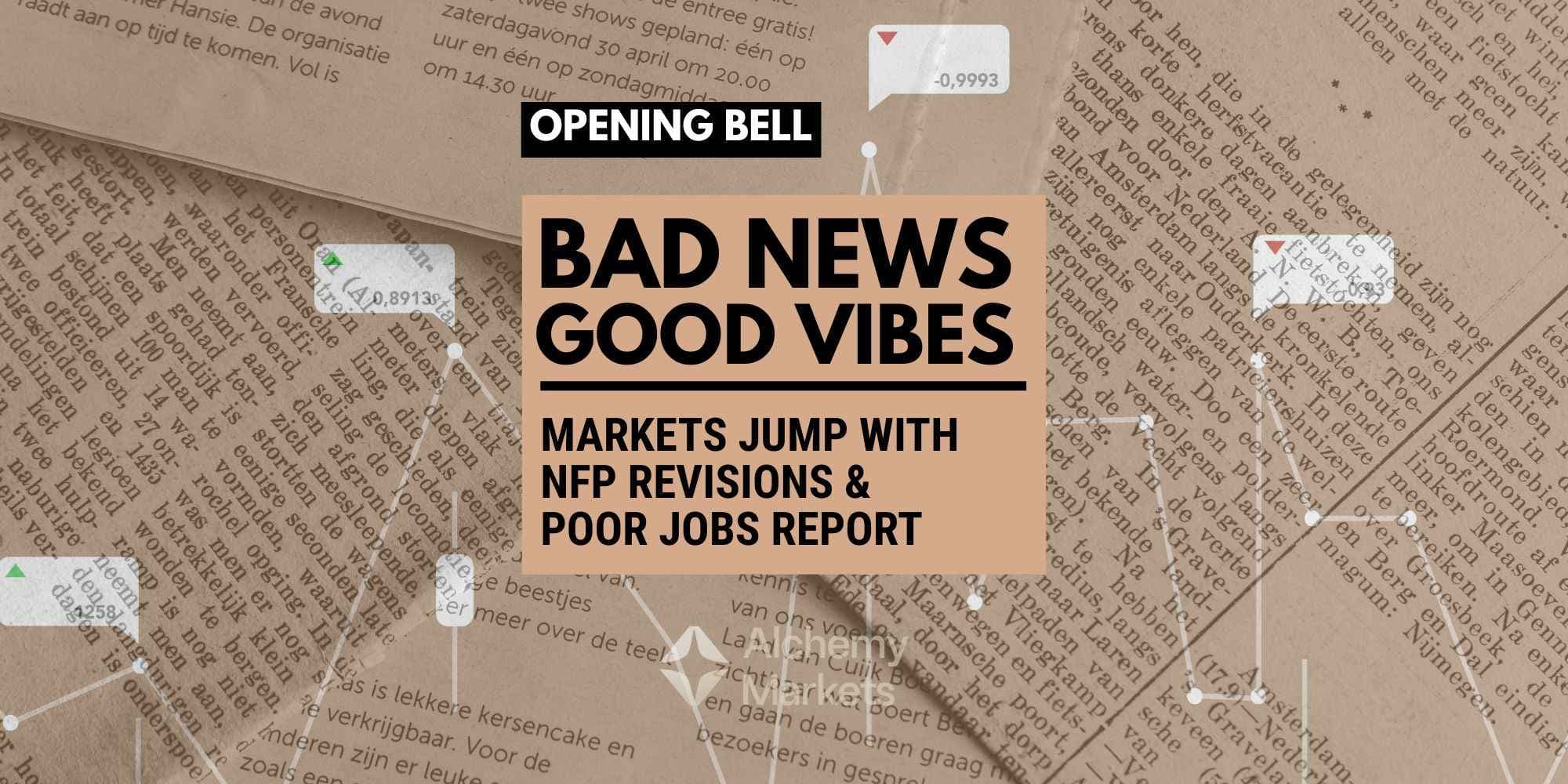 Why Stocks Jumped Despite Poor NFP and Jobs Reports Why Stocks Jumped Despite Poor NFP and Jobs Reports