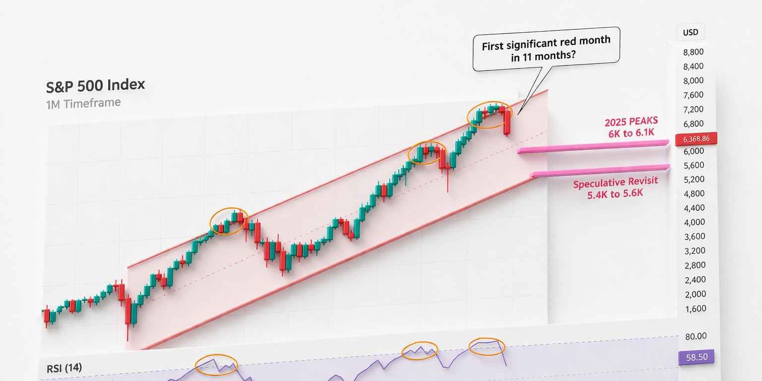 Warning: S&P 500 Heads for Worst Month Close in 11 Months Warning: S&P 500 Heads for Worst Month Close in 11 Months