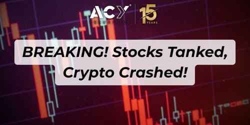BREAKING! Stocks Tanked, Crypto Crashed Then Rebounded as Trump Eased Tariff BREAKING! Stocks Tanked, Crypto Crashed Then Rebounded as Trump Eased Tariff