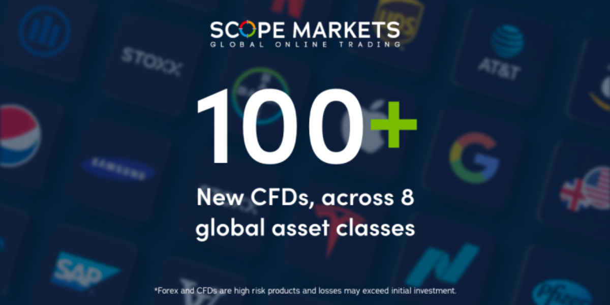 Scope Markets Enhances CFD Product Suite with Additional ADR, ETF and Single Stock CFDs