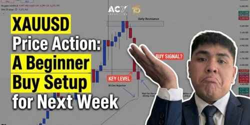 XAUUSD Price Action: A Beginner Buy Setup for Next Week XAUUSD Price Action: A Beginner Buy Setup for Next Week