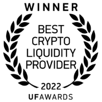 Match-Prime award: Best Crypto Liquidity Provider 2022