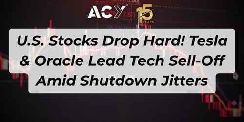 Tesla & Oracle Lead U.S. Stock Sell-Off: Tech Weakness Deepens Amid Shutdown Fears Tesla & Oracle Lead U.S. Stock Sell-Off: Tech Weakness Deepens Amid Shutdown Fears